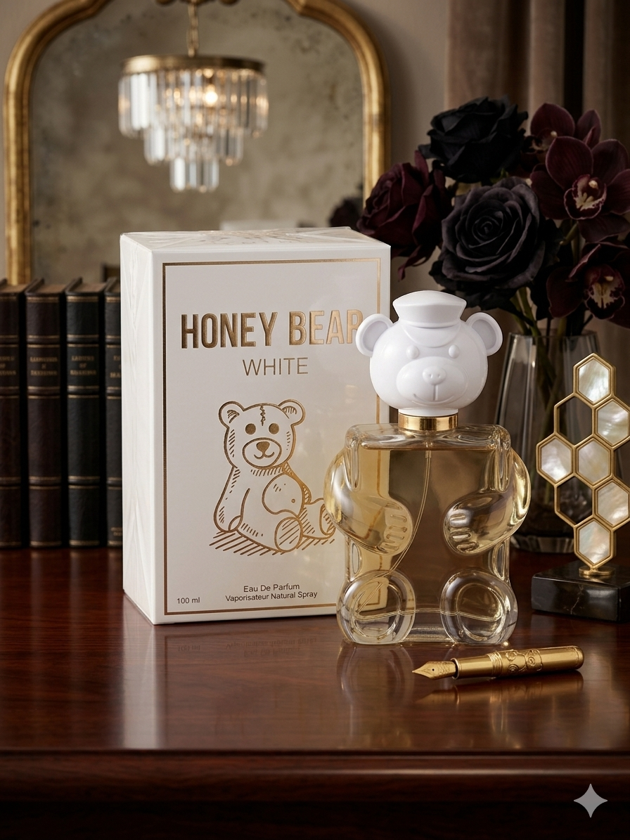 Honey bear white